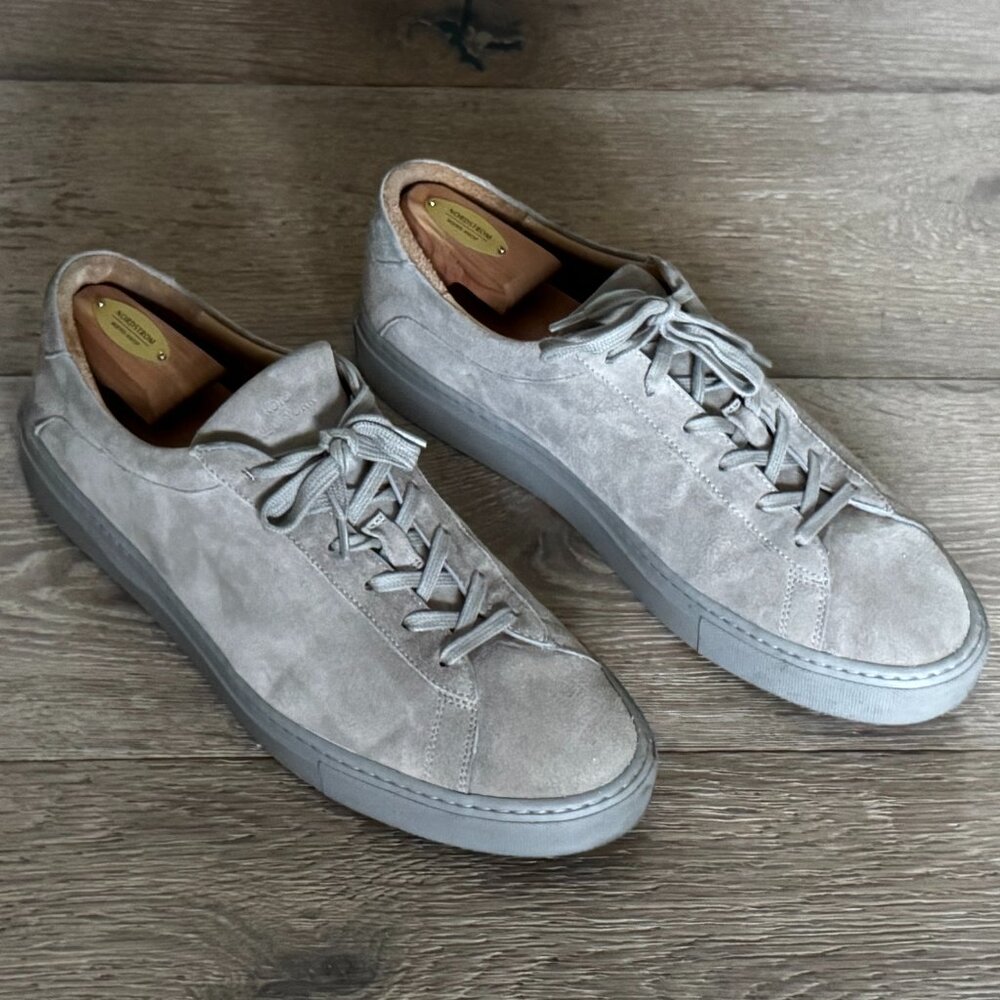 Koio Capri Suede Sneaker Mineral Gray US 12 EU 45 $265